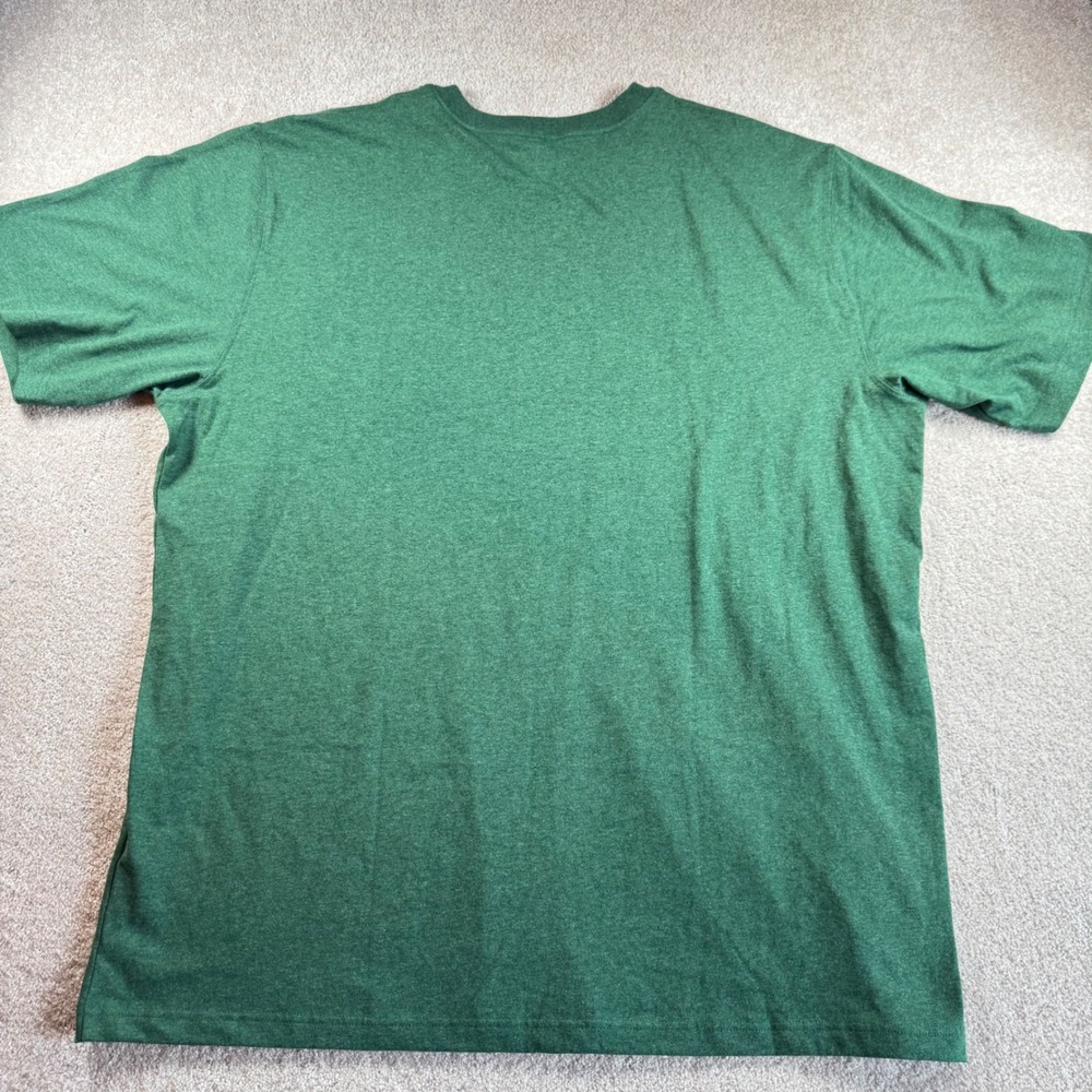 Carhartt Mens K87 Fit Pocket T-Shirt 2 Pack Navy Green 2XL Tall NWT - Picture 10 of 12